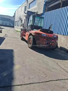 <b>Used</b> Linde 16 Ton Diesel Powered <b>Pallet</b> Truck 3m Lifting Height 4X4 Drive 1 Year Warranty Germany Seated Test & Video Inspection - Product Image 3