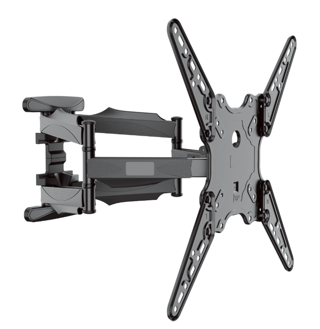 M5 Full Motion TV Mount  VESA 400x400 Tilt-2°~+10° Swivel±90° Fits for 32"-65"