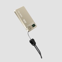 Batterie externe magnétique sans fil tout-en-un LC1C2 avec écran couleur TFT, charge rapide 15W, support réglable, support aérospatial 1 pièce
