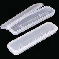 SUNSHING Boîte de rangement portable en plastique pour couverts de voyage, pour cuillère, fourchette, couteau, baguettes, type boîte à lunch