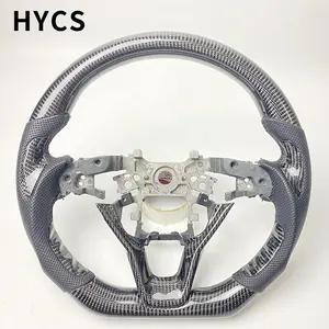 JDM racing car interior accessories custom competitive carbon fiber steering wheel for Honda Accord Odyssey