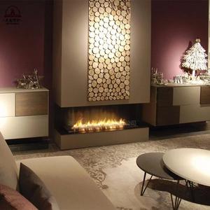 Lò sưởi bio ethanol hiện đại, kiểu lắp đặt âm tường, điều khiển từ xa, bán chạy, đảm bảo an toàn, dùng trang trí căn hộ - Product Image 1