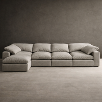 Zeitgenössisches und angesagtes Cloud-Sofa: Modulare Cloud-Couch mit Cloud-Sofa-Elementen und knochenlosem Cloud-Sofa-Design