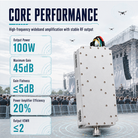 Modul Power Amplifier 4-8G 100W PA untuk Sistem Anti Drone dengan Sistem Alarm untuk Keamanan Pemerintah di Ladang Minyak Anti UAV Ldk