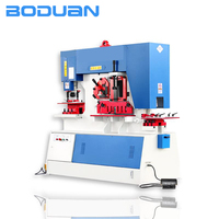 Machine à découper et poinçonner le fer hydraulique Boduan Q35Y-20,30,45, machine à travailler les profilés en angle