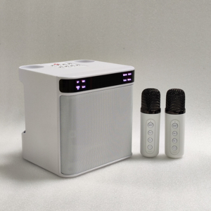 Ys2k השיר bluetetooth אודיו rgb אור אלחוטי כפול מיקרופון אלחוטי קל מיקרופון אלחוטי - Product Image 1