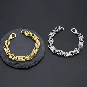 JXX good price hip hop style fashion 'jewerly' bracelet unique gold plated 'jewellry' women bracelet