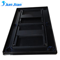 Table de billard pliable avec pieds en métal Jun Jian, tapis bleu, jeu complet de queues et de billes pour salle de jeux à domicile