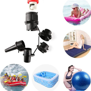Adaptateur de valve d'air multifonctionnel LCO-SPORT pour planche à pagaie gonflable, kayak, bateau, matelas, connecteur en plastique DC-49 - Product Image 2