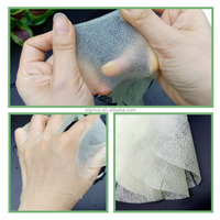 Masque en tissu composite élastique (20% algues marines + 80% coton artificiel vert) motif EBF, flexible, sans sensation de serrage, confortable pour