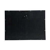 Panneau solaire enroulable 200W - Module photovoltaïque flexible tout noir de haute qualité pour balcon, toit et usage maritime