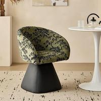 Chaise de maquillage en tissu pour filles, tabouret de coiffeuse avec dossier, revêtement en laine d'agneau, tapis antidérapant, style minimaliste moderne pour chambre et salle à manger