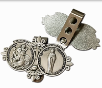 Insignia de metal con broche 3D para el sol, joyería religiosa de Jesús, tres dimensiones, de aleación de zinc, de metal antiguo, para el pecho