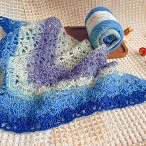 Usine de filature de Shanghai SMB, fil de laine 100% naturel, couleurs tendance pour le tricot - Product Image 2