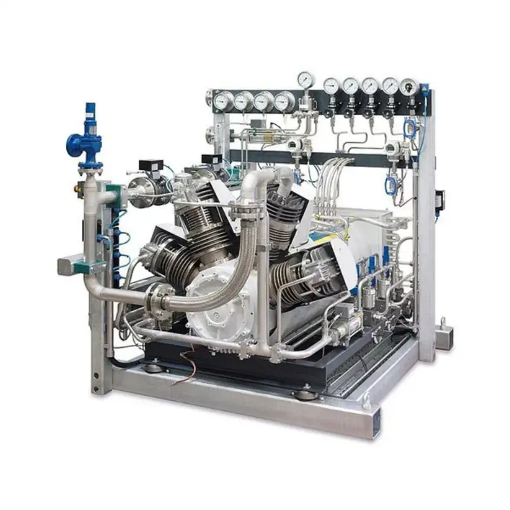 Diesel-Driven Screw Air Compressor 30 Bar 12 Volt 120 CFM High Pressure Sulfur Hexafluoride 12V Compressor for_Sale
