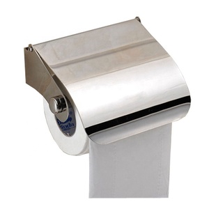 Portarotolo di <span class=keywords><strong>Carta</strong></span> <span class=keywords><strong>Igienica</strong></span> in Acciaio Inox dal Design Semplice, Montaggio a Parete con Mensola - Product Image 2