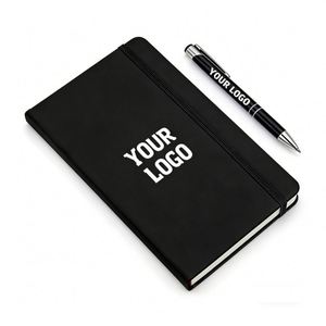 2026 Wholesale Promo Business Gift Custom Printing Logo Pu Leather Hardcover A5 <b>Diary</b> Journal Agendas Paper <b>Notebook</b> - Product Image 1