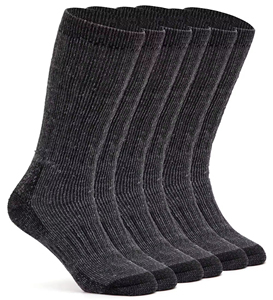 Chaussettes de randonnée en laine mérinos personnalisées – Chaussettes épaisses et chaudes pour hommes et femmes, chaussettes thermiques en cachemire pour le ski - Product Image 2