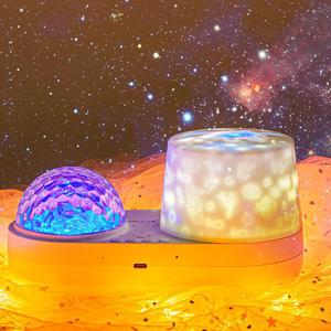 Năng động 360 độ LED đêm phòng ngủ của trẻ em bầu trời đầy sao Galaxy chiếu ABS cho Bluetooth âm nhạc bầu không khí đại dương lấy cảm hứng từ - Product Image 6