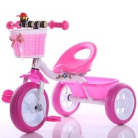 Tricycle en métal personnalisé pour enfants, poussette, vélo, poussette pour bébé, pour enfants de 2 à 5 ans, modèle 206