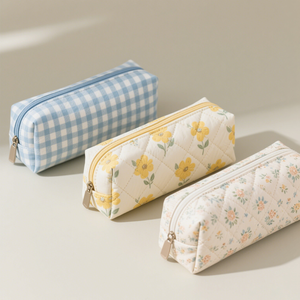 Pochette pour ordinateur portable en popeline de coton personnalisée et pochette de livre avec impression et taille florales personnalisées - Product Image 4