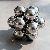 Casse-tête en métal personnalisé Casse-tête pour adultes Casse-tête imbriqués Jeux d'intelligence et de QI Cube de puzzle avec logo personnalisé