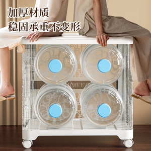 New Future Radiance Storage <b>Box</b> With Wheels <b>For</b> Kids Toys Organizer White Rectangle Standing Type - Product Image 2
