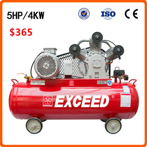 Compresor de Aire de Pistón Reciprocante APCOM 4KW/5HP, 380V Monofásico, 220V, 8 bar, Refrigerado por Aire, Compresores de Aire Industriales Portátiles - Product Image 3