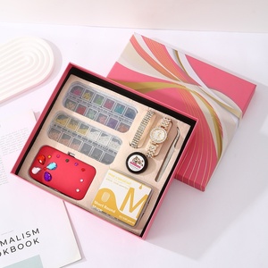 Coffret Cadeau Manucure DIY 24 Pièces en Acier Inoxydable Transparent pour la Fête des Mères et la Saint-Valentin – Simplicité Moderne - Product Image 1