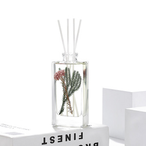 Nhà Máy chai thủy tinh sang trọng cho khuếch tán bán buôn độc đáo trang trí sậy khuếch tán chai - Product Image 2