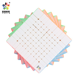 Yuxin 10x10 <b>Magic</b> <b>Cube</b> Colored Smooth Stable High Order Puzzle For Youth Brain Training - Product Image 4