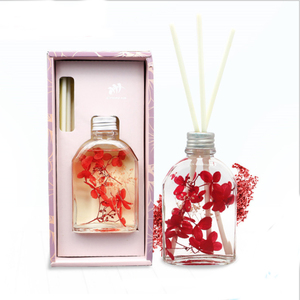 Bán Buôn Hộp Bao Bì Sang Trọng Tùy Chỉnh Led Chiếu Sáng Hoa Khô Chai Tinh Dầu Tự Nhiên Reed Diffuser - Product Image 3