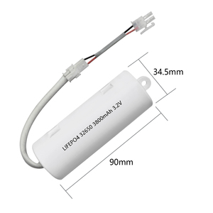 JINTION <span class=keywords><strong>3</strong></span>.2V 3800mAh LiFePO4 应急照明电池替换件，适用于 Liteplan 1 LP38 PT TE，带温度监控功能 - Product Image 3