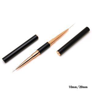 ปากกาปลายสองด้านมีรายละเอียดศิลปะตกแต่งเล็บแบบมืออาชีพสีโรสโกลด์ปากกาหัวไนลอนเส้นใยไลเนอร์อุปกรณ์วาดภาพเล็บเป็นลอน - Product Image 1