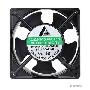 Ventilateur <span class=keywords><strong>de</strong></span> refroidissement <span class=keywords><strong>professionnel</strong></span>, 110V 220V 12038 V, 120x120x38mm, haute qualité, neuf - Product Image 3
