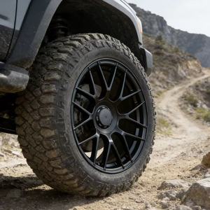 Nouvelle jante en alliage de haute qualité personnalisable de 18 à 22 pouces pour <span class=keywords><strong>Mercedes</strong></span>, style AMG, noir, multi-rayons, ajustement universel - Product Image 4