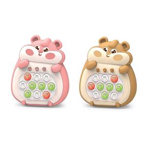 Nouvelle mise à niveau rapide jeu de poussée électrique pop jeu de poussée conception de chinchilla jouet fidget console de poche allumer machine de poussée rapide - Product Image 1