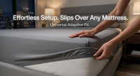 Matelas chauffant et rafraîchissant hydroélectrique silencieux et moderne de pointe pour un sommeil profond, modèle ATS-01, pour améliorer la qualité du sommeil