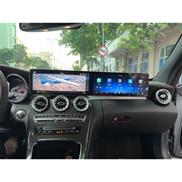 Autoradio Android 13.0 Qualcomm avec écran 4K de 25,6 pouces pour Mercedes Classe C W205 2015-2018 NTG5.0, système audio stéréo pour voiture, LHD RHD