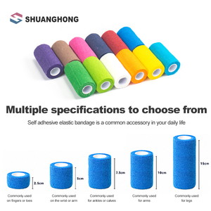 Bandages <span class=keywords><strong>auto</strong></span>-adhésifs personnalisés avec logo, bandages cohésifs, bandages pour chaussettes, bandages élastiques de sport, bandages de couleur unie - Product Image 3