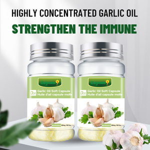 OEM ODM Private label Garlic Oil Soft Capsule Non‑GMO Natural Garlic Extract Support Immune Wellness Dietary <b>Supplement</b> Capsules - Product Image 1