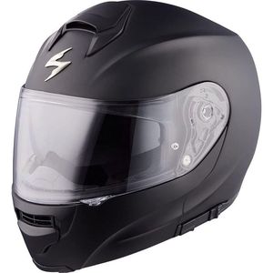 Casco Modulare Scorpion Exo 3000 Air Nero XS in Policarbonato e Fibra di Vetro per Moto - Product Image 1