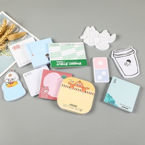 กระดาษโน้ตการ์ตูนน่ารัก แบบพกพา ปรับแต่งได้/สมุดโน้ตสำนักงาน - Product Image 1