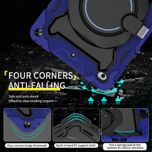 Housse de tablette pour enfants pour <span class=keywords><strong>Apple</strong></span> <span class=keywords><strong>iPad</strong></span> <span class=keywords><strong>Mini</strong></span> <span class=keywords><strong>4</strong></span> 5 étuis Support EDM Anti-chute Durable Silicone PC Protection personnalisée - Product Image 2