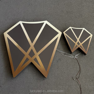 Led personalizado 3D logo <span class=keywords><strong>Sign</strong></span> interior Metal Led retroiluminado al aire libre logo Wall <span class=keywords><strong>Sign</strong></span> Business Channel Letters Signs logo al aire libre - Product Image 3