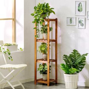 Indoor Outdoor Thuis Tuin Planters Houten <span class=keywords><strong>Plant</strong></span> Plank Bloem Stand - Product Image 5