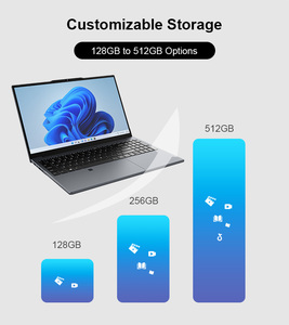 Thiết kế mới 15.6 ''Intel n5095 máy tính xách tay Win10/11 máy tính xách tay máy tính nhà máy cung cấp Quad Core Máy tính để bàn Cổ Phiếu mới có sẵn - Product Image 4