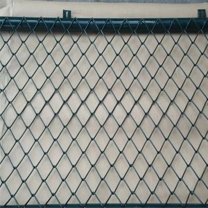PVC Chain Link Fence for Cages Plastic-coated <b>Wire</b> <b>Mesh</b> with Customizable <b>Wire</b> Gauge - Product Image 3