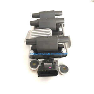 ชุดคอยล์จุดระเบิด UF256 UF-256 078905104A 078905104 078905101A สำหรับ VW สำหรับ Volkswagen สำหรับ <span class=keywords><strong>Passat</strong></span> สำหรับ Audi A4 A6 S4 S6 2.8L RS6 - Product Image 2