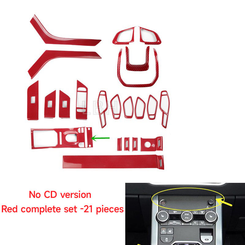 Set complet sans version CD rouge-21 pièces